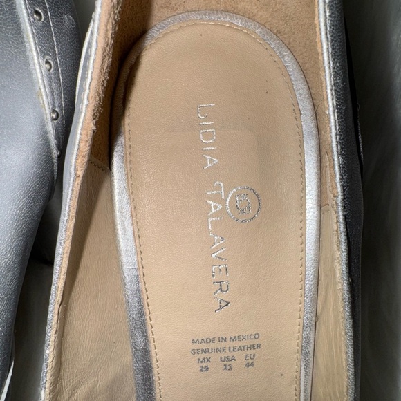 Stylish Silver Loafers for Women - Picture 2 of 12